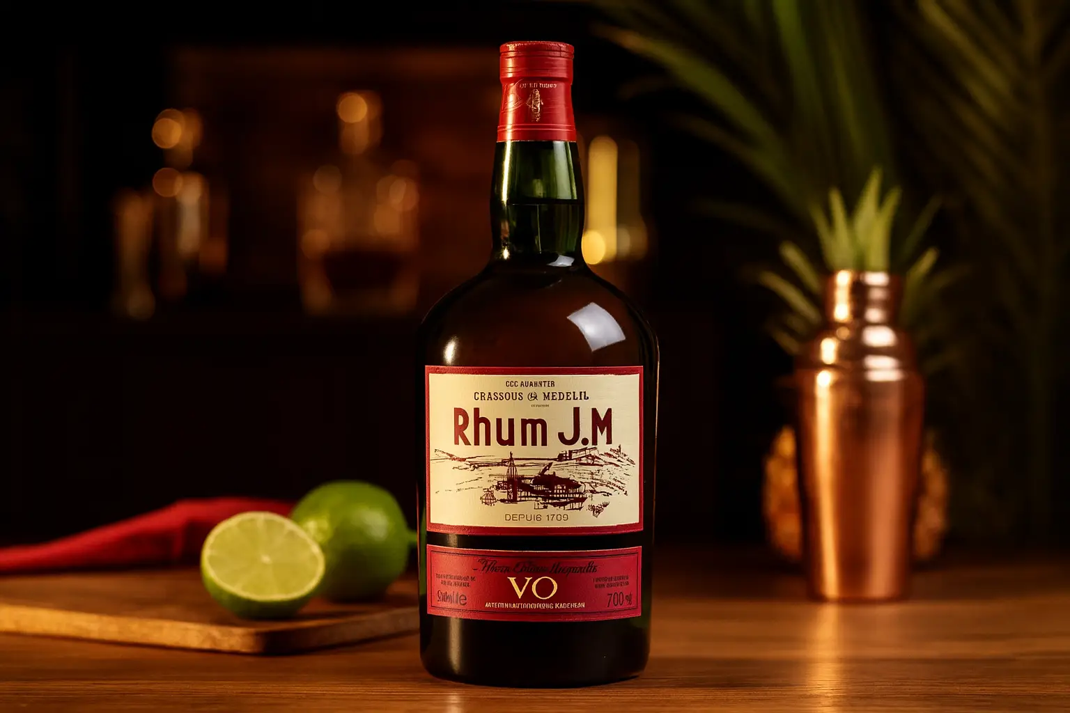 Rhum J.M in Martinique