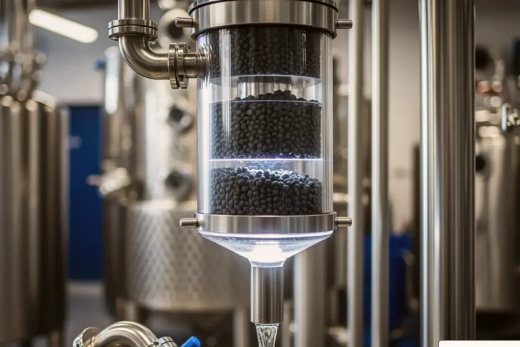 Charcoal Filtration in Vodka Production