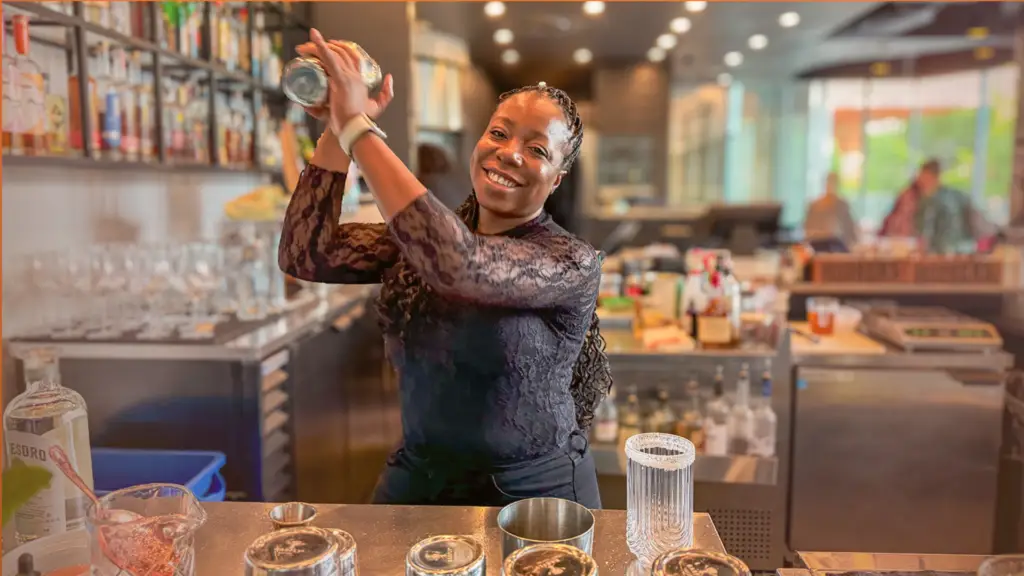 Yolanda Gregg-British World Cocktail Champion