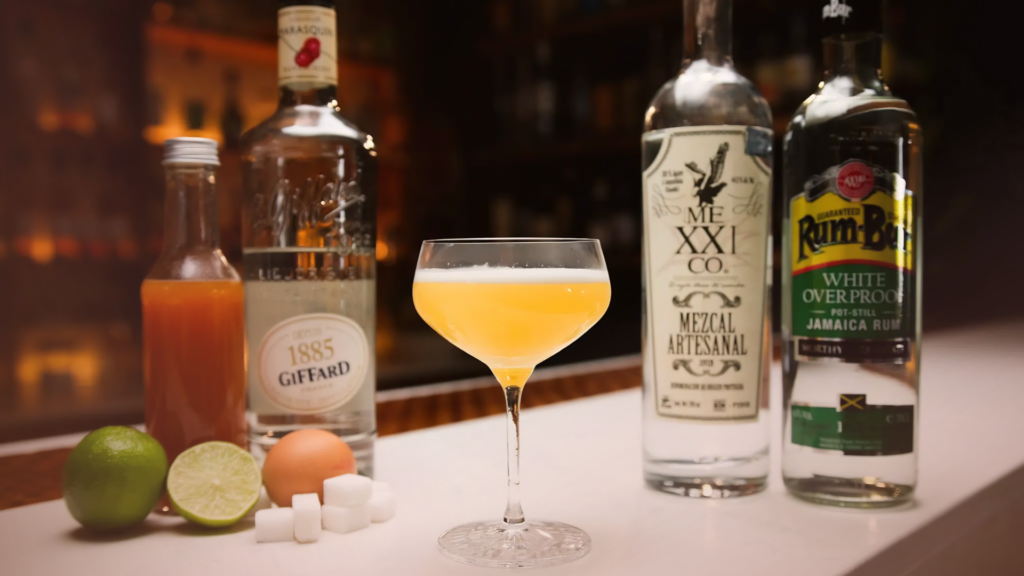 Illegal Cocktail -The Mezcal Cocktail